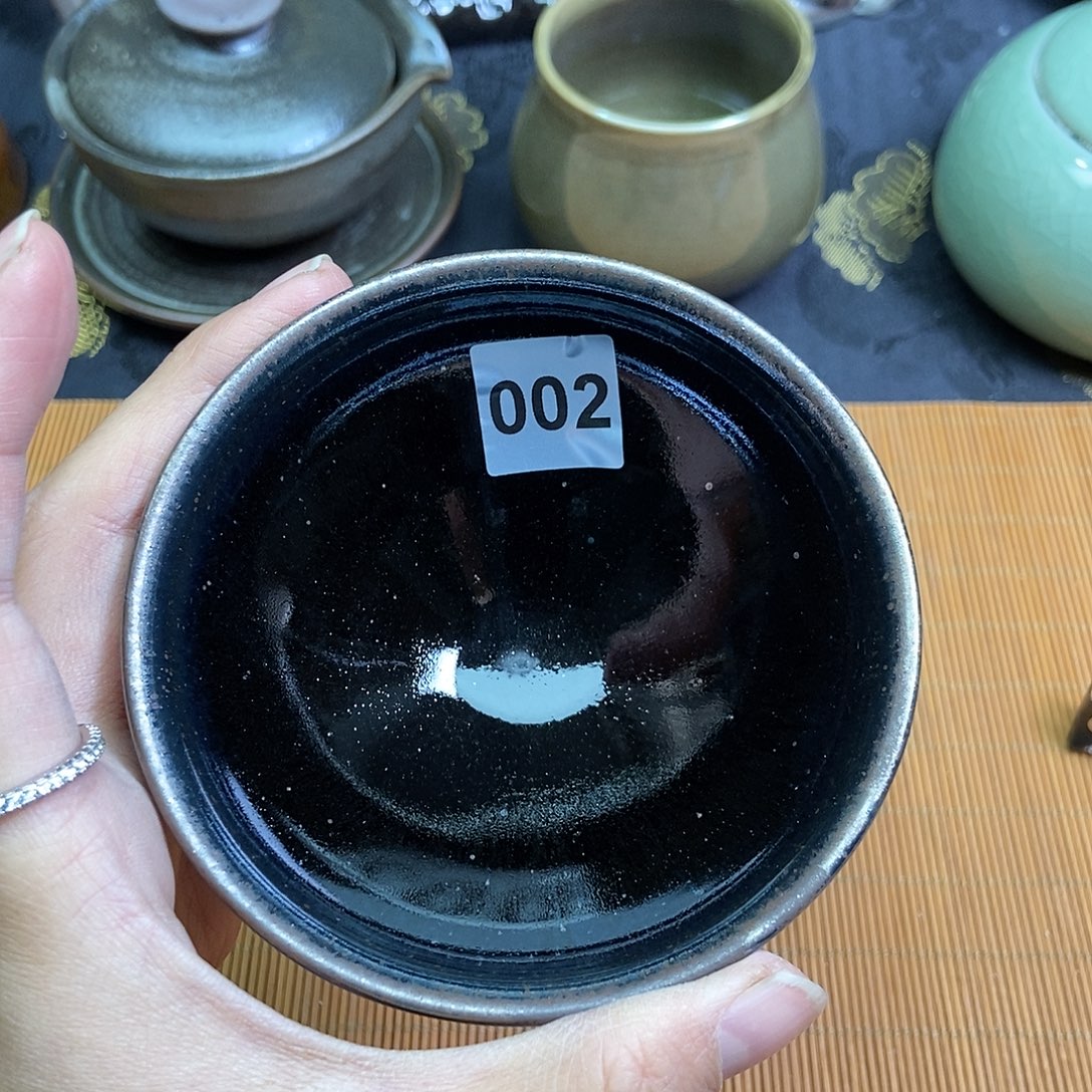 茶盏伊伊建窑建盏茶器002瑕疵