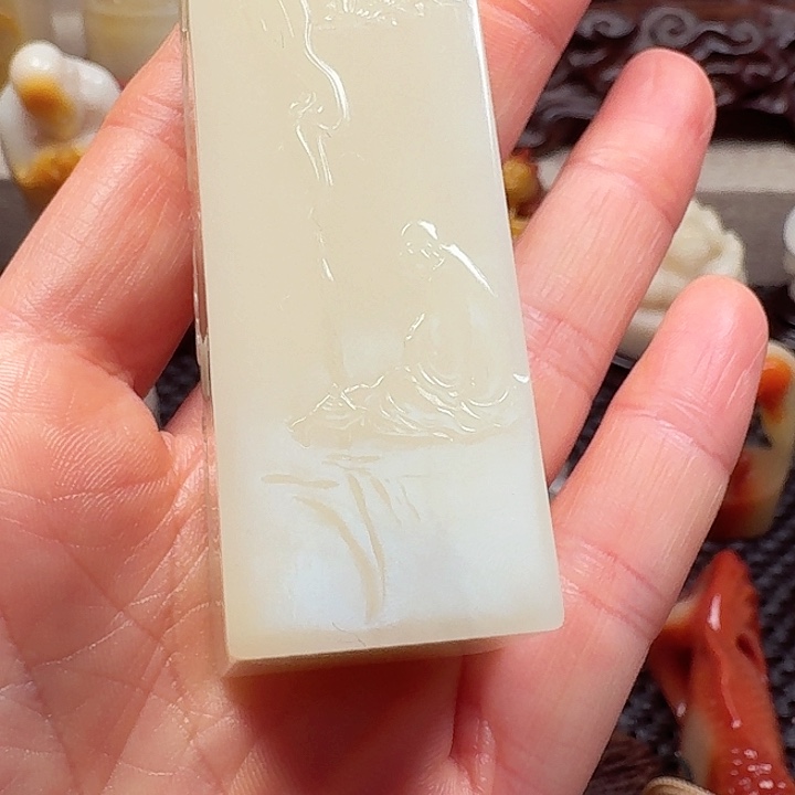 寿山石印石行****蒙寿山石芙蓉石