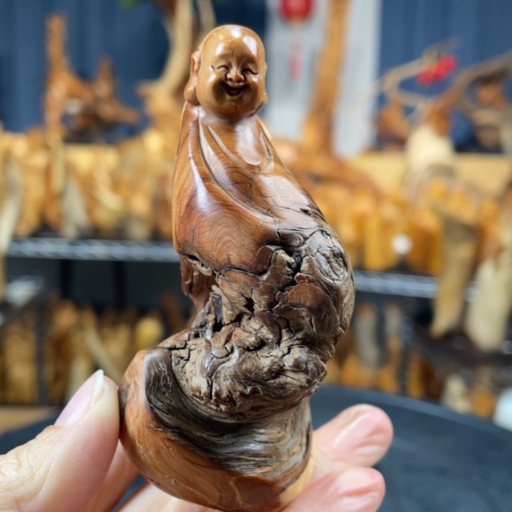 柏木（崖柏）手把件