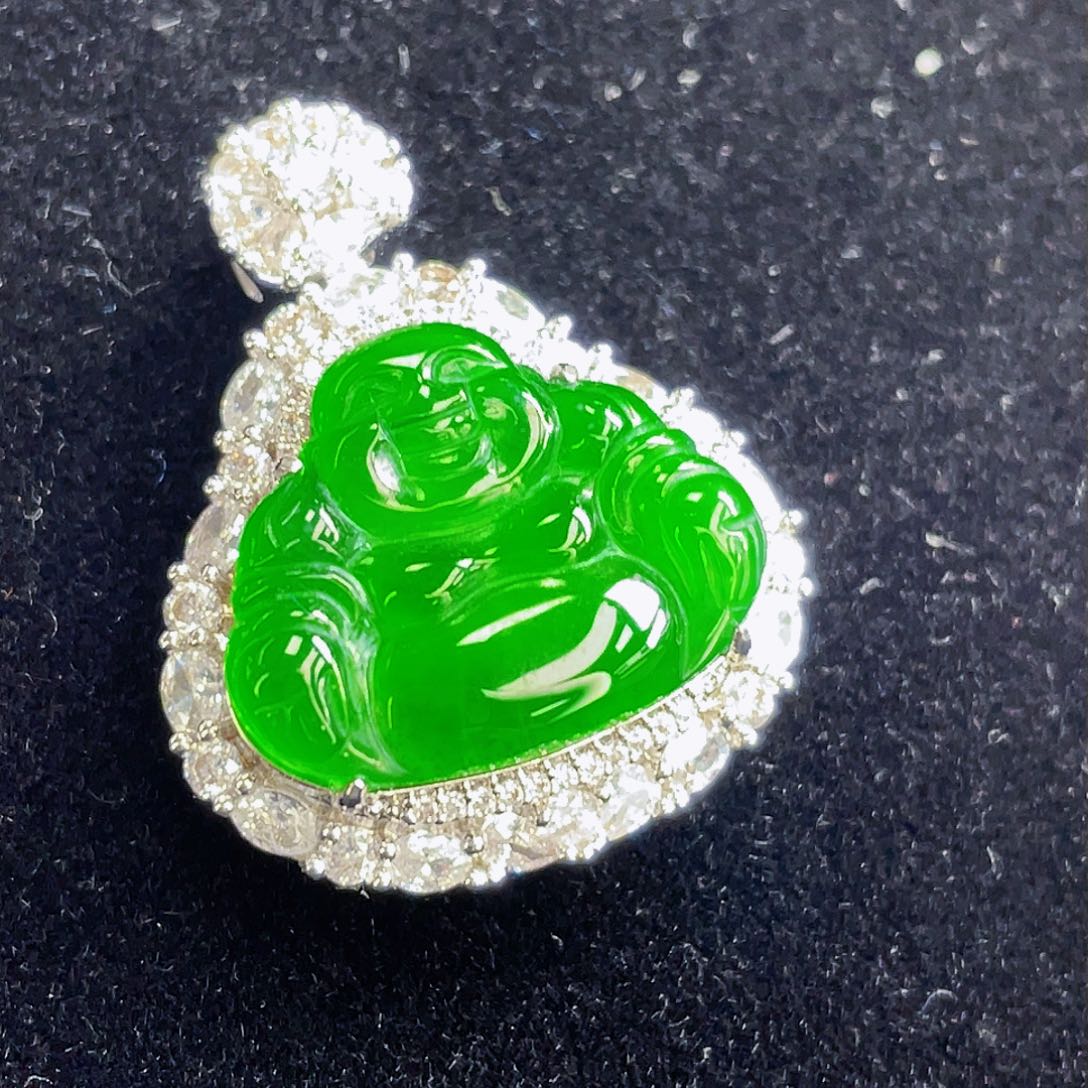 翡翠吊坠(不含链)未镶嵌