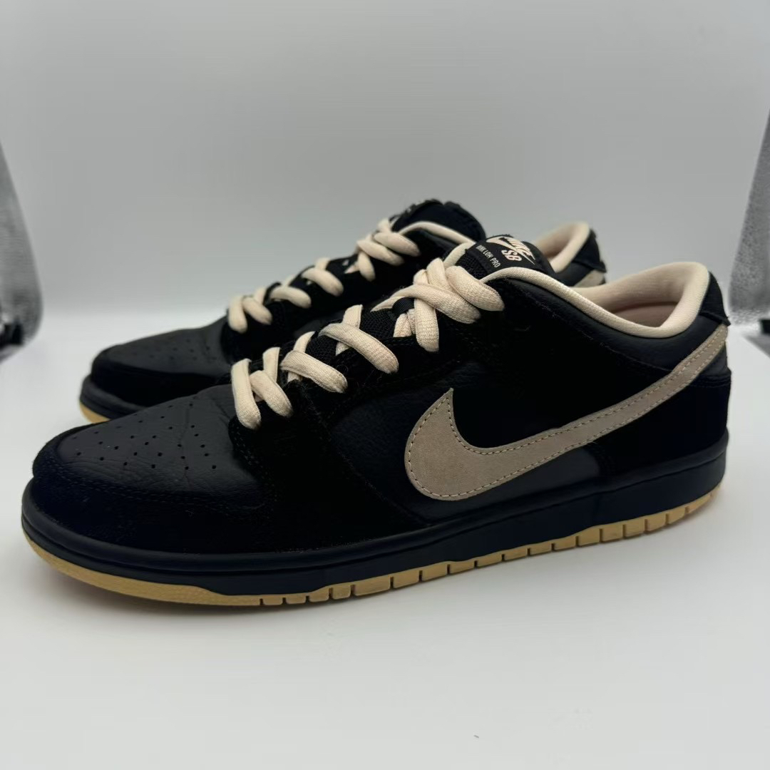 90新 NIKE/耐克 45码290/开胶 Nike Dunk 板鞋 SB/低帮/黑粉 3999