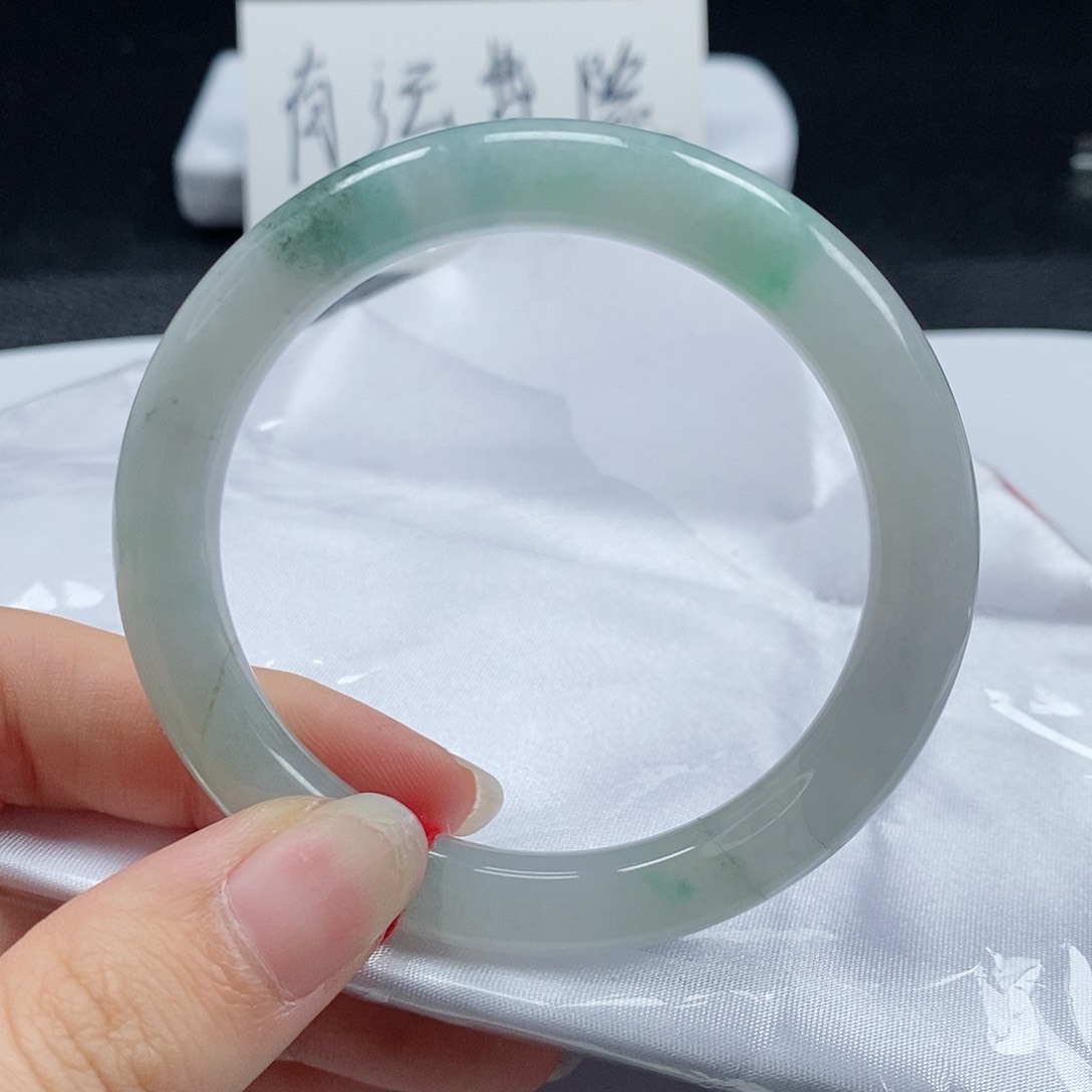 【闪购商品】翡翠手镯（圆镯）未镶嵌267号