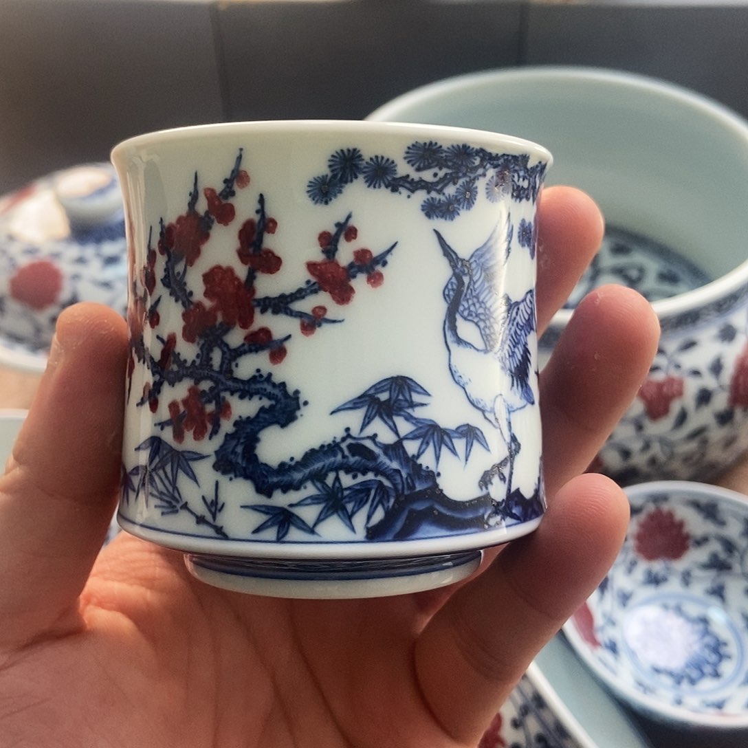 阳春白雪鹤舞折腰杯