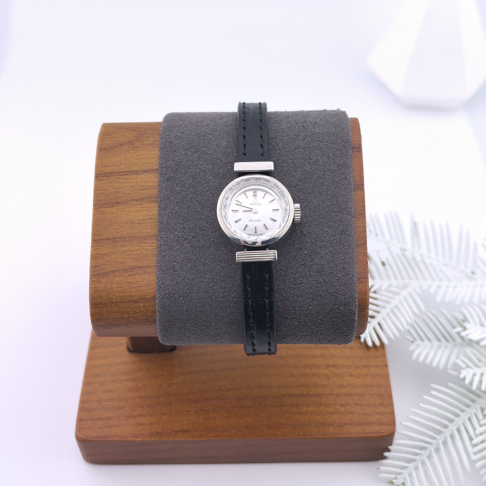 95新 Omega/欧米茄 中古欧米茄女表/手动机械/表经17.5mm/01249