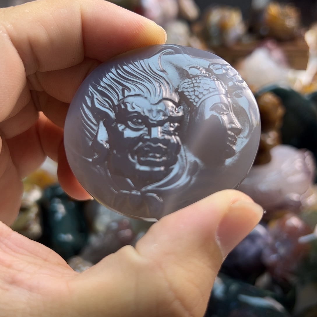 玛瑙/玉髓未镶嵌颈饰