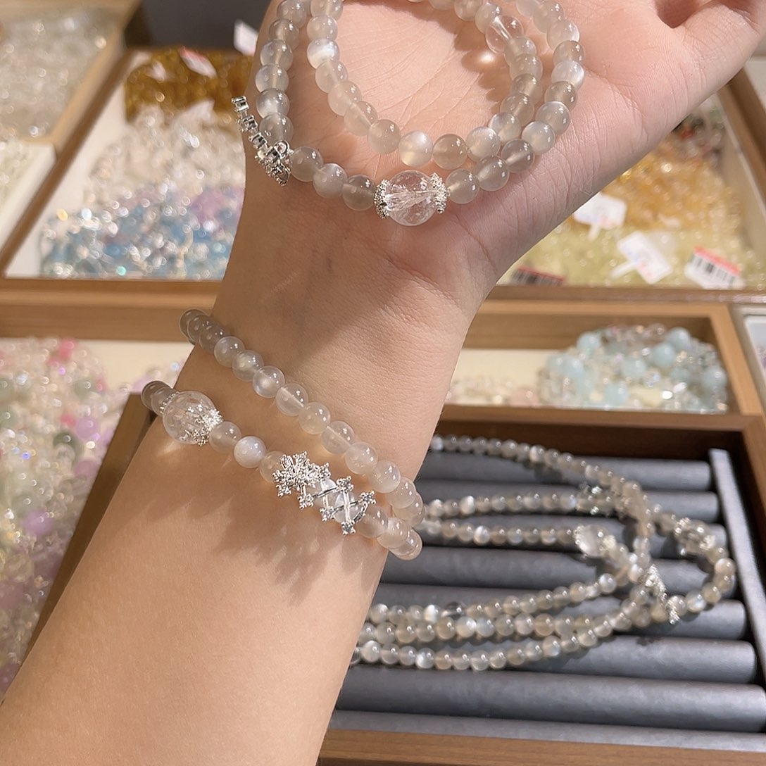 A074未镶嵌水晶多样性发货