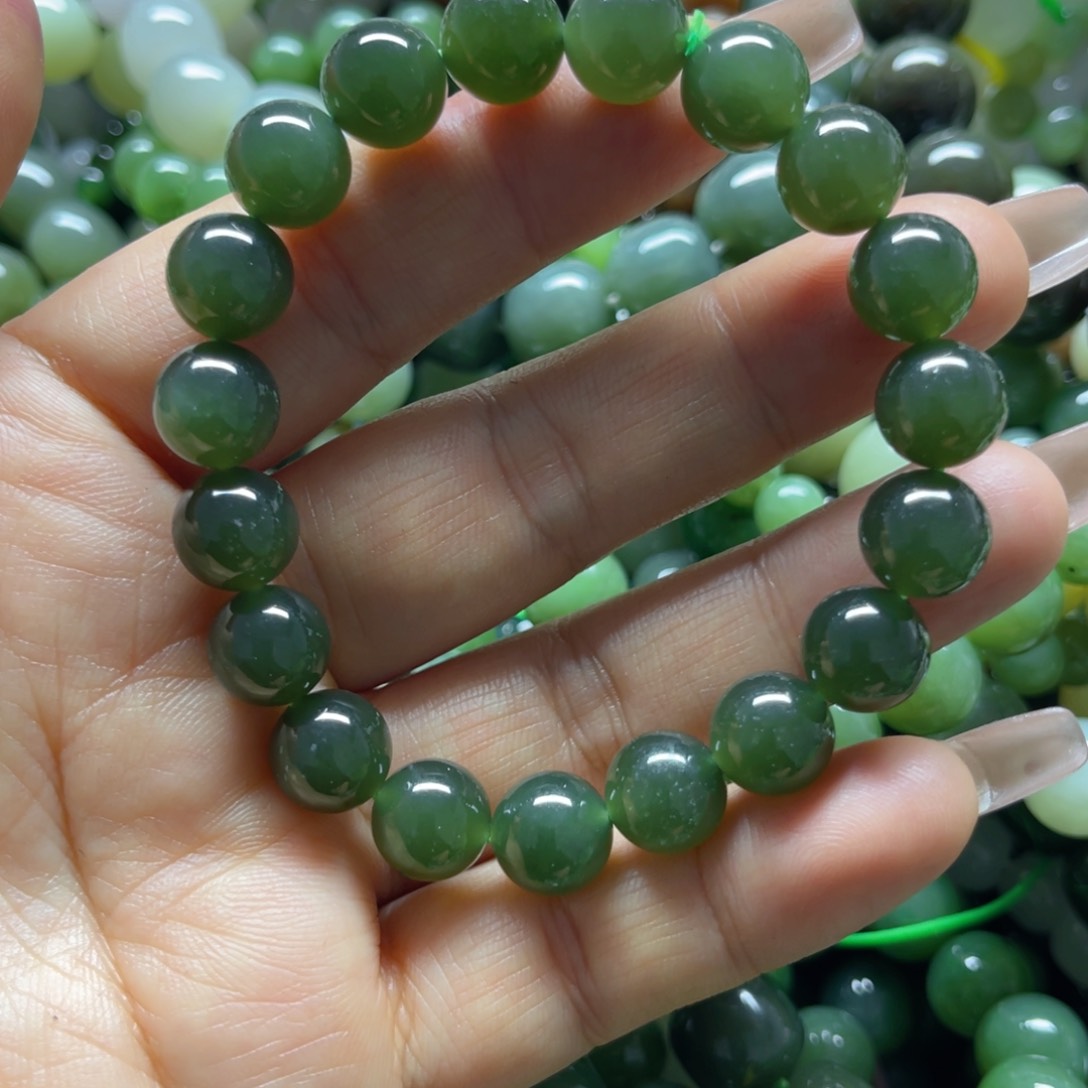 和田玉手链未镶嵌