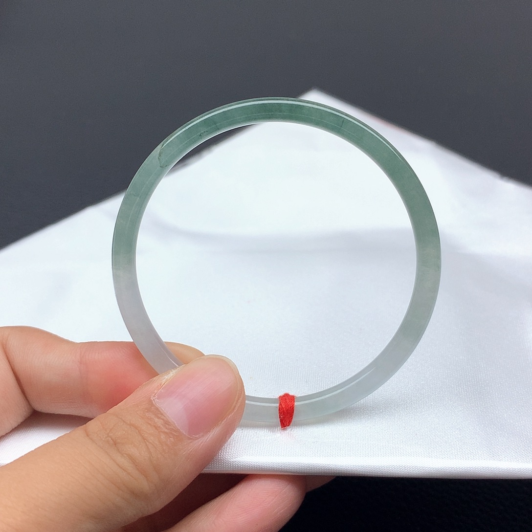 未镶嵌手镯翡翠52➕有纹裂