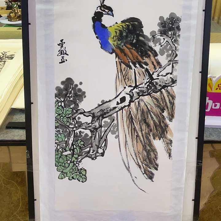 国画张圣敏先生纯手绘作品