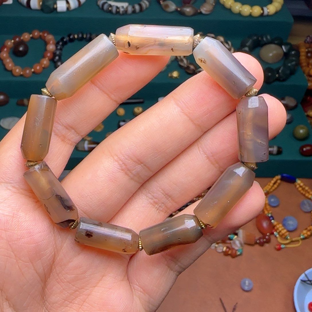 未镶嵌手链玛瑙/玉髓