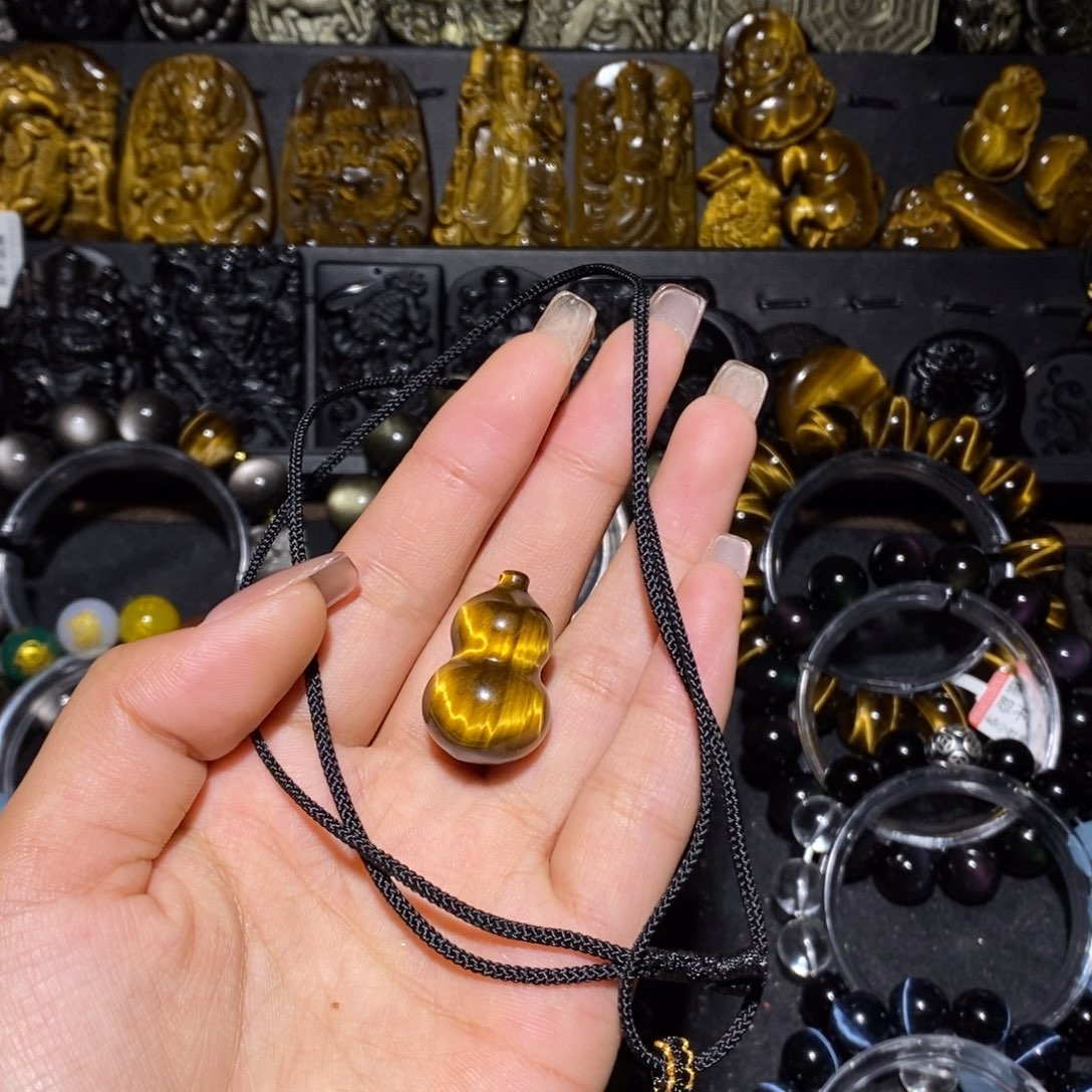 合金木变石（虎睛石）珠宝奇石?****