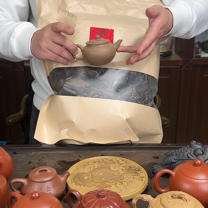 紫砂茶壶水平段泥20白