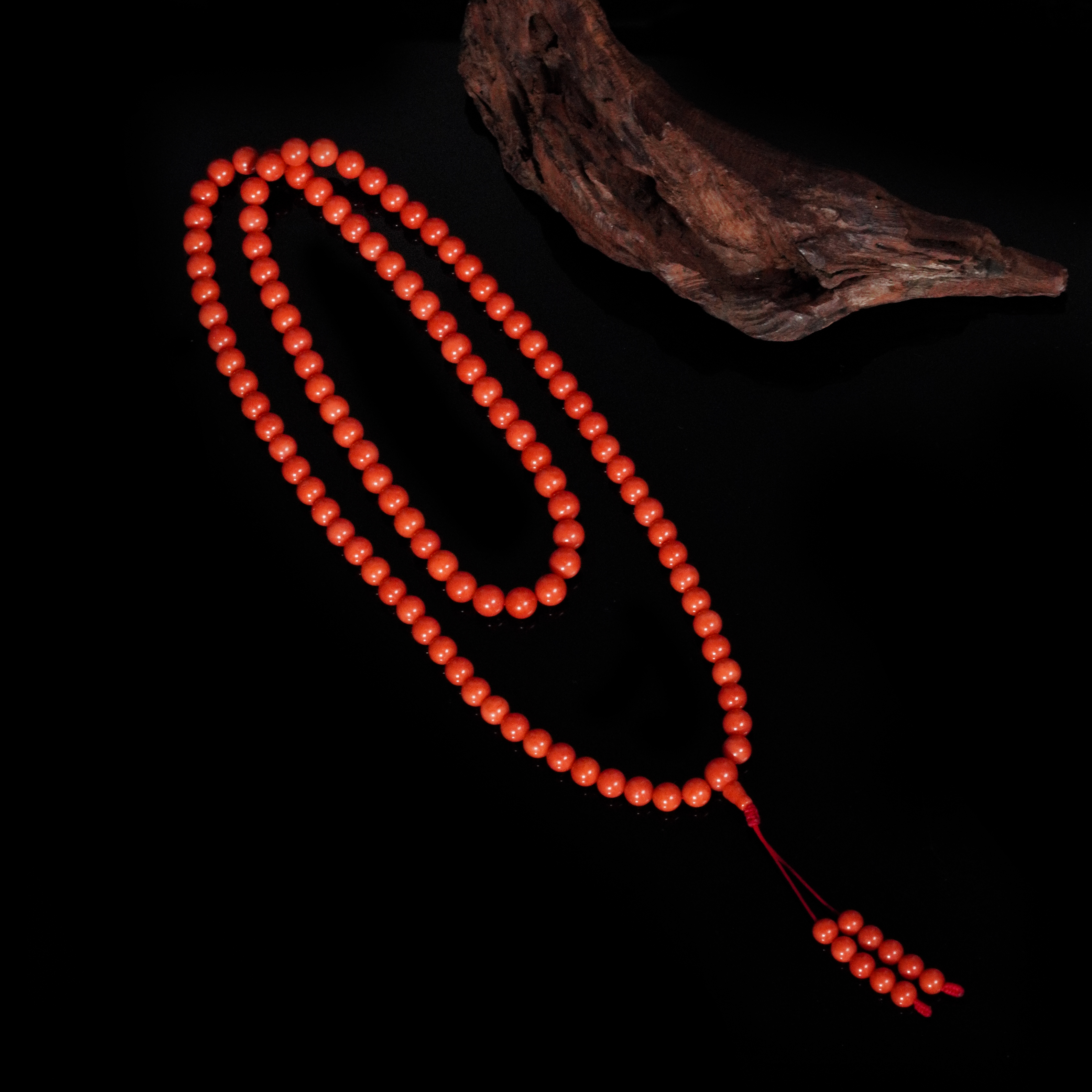 藏宝阁 ▎珊珊小米珠108项链4-5mm703130