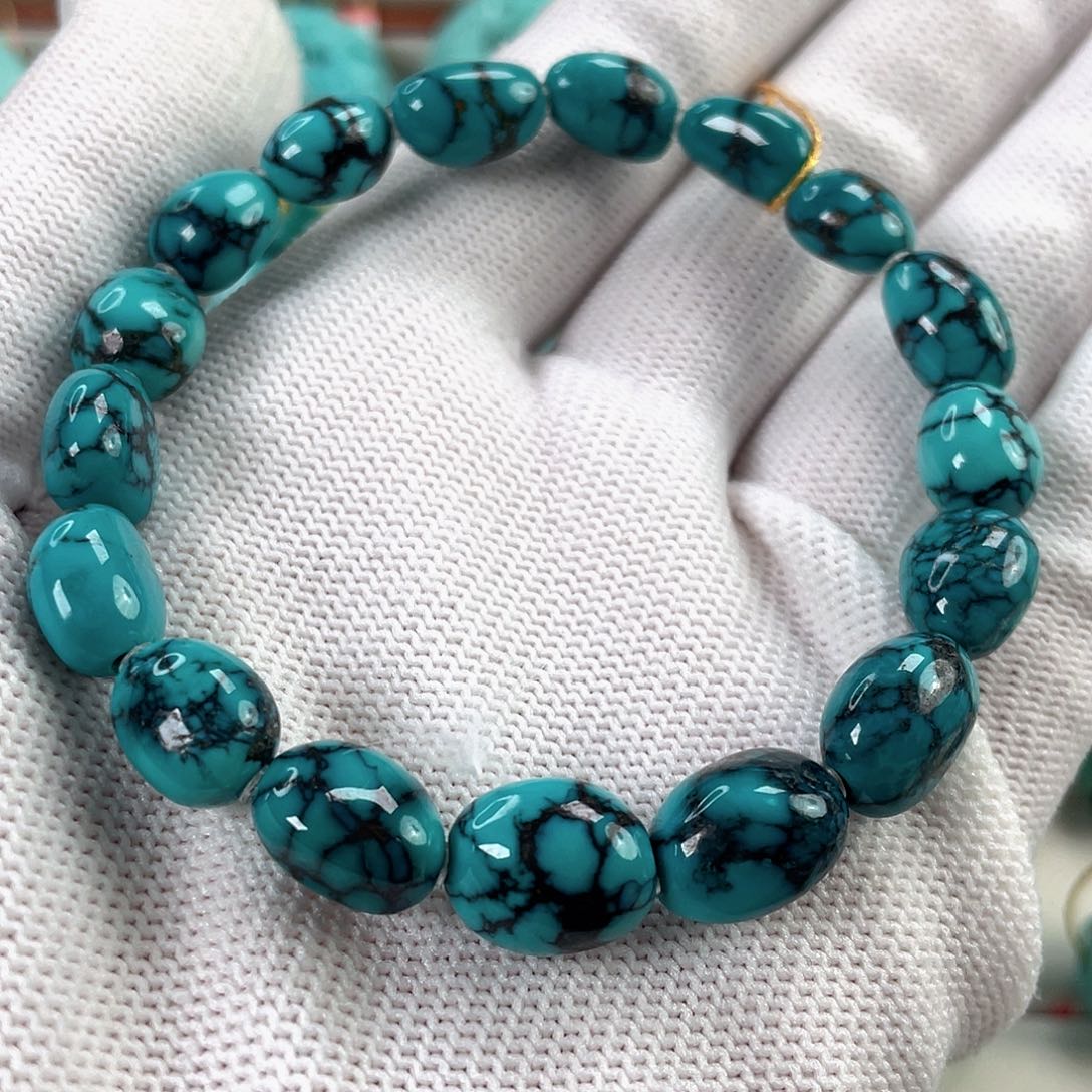 绿松石未镶嵌车挂