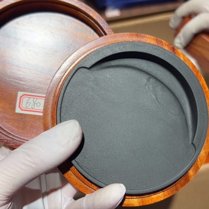 【闪购商品】680老坑圆形歙砚