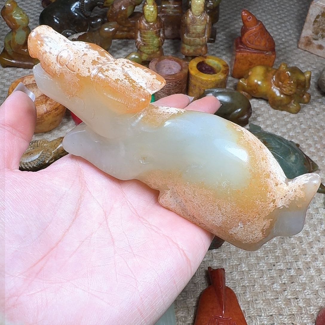 白玉菩提吊坠挂件