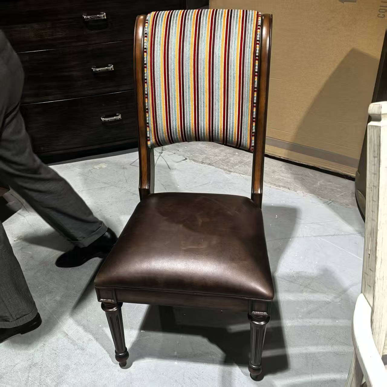 【欧美外单】B308N-150餐椅525*705*1030(座高 480,座深440)