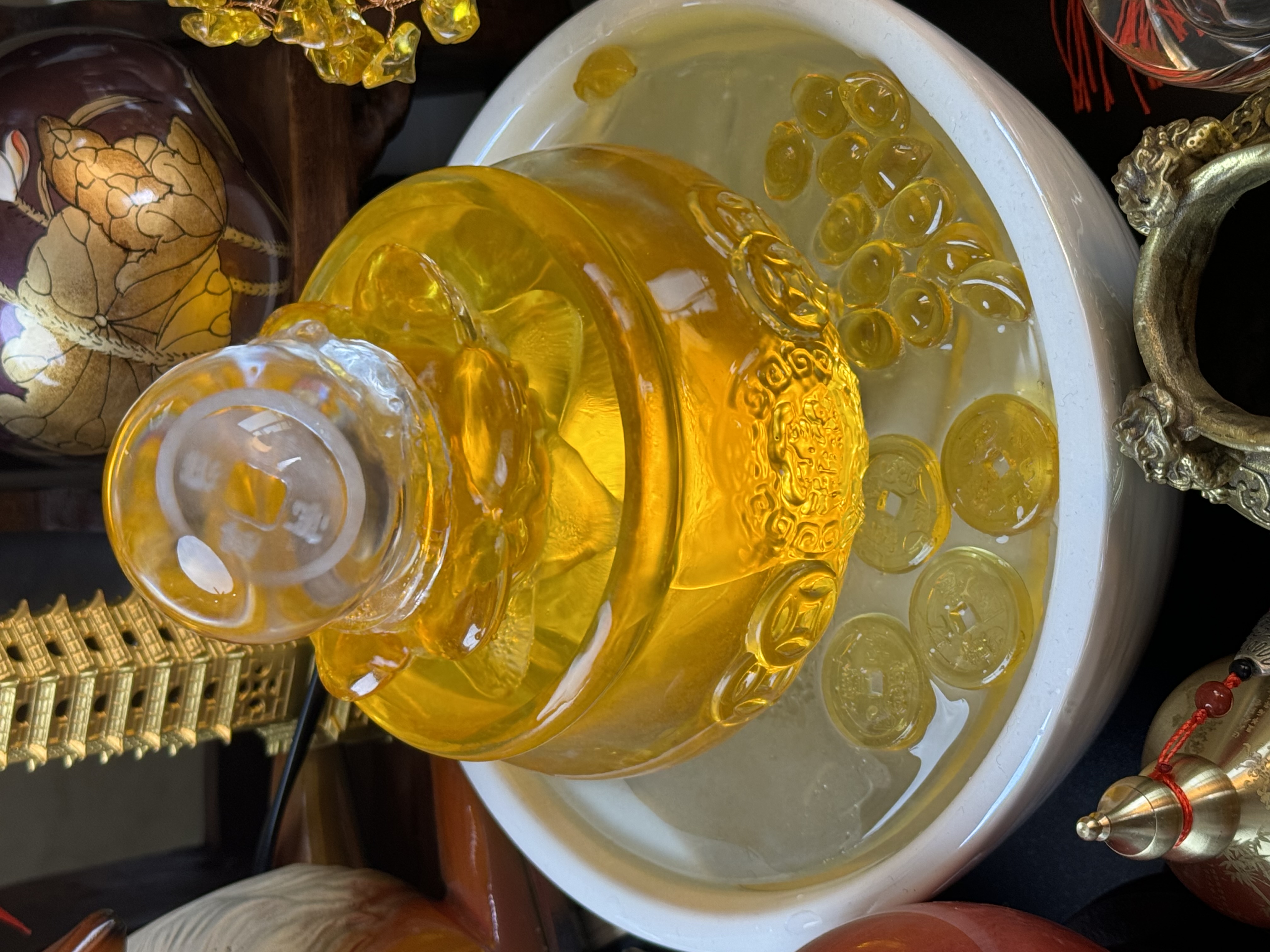 才从四面八方来风生水起摆件/一套Y01FL-3006