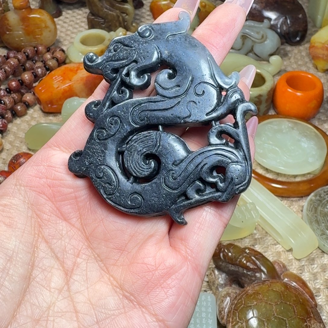 白玉菩提吊坠挂件