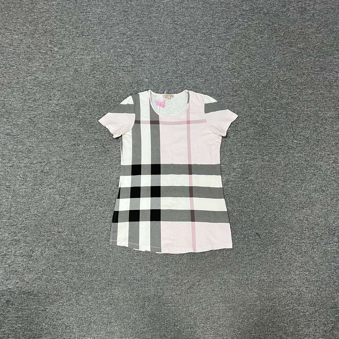 99新 BURBERRY/博柏利 Burberry 格纹短袖 M码