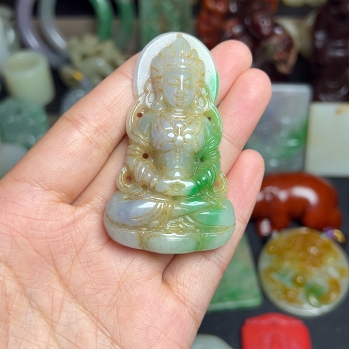 吊坠滴血莲花菩提