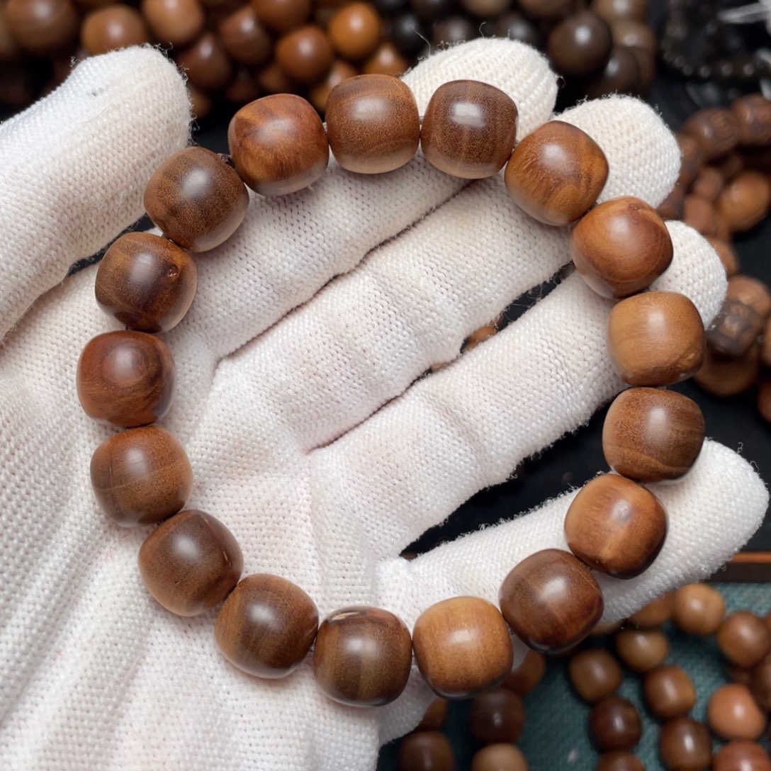 檀香木手串/手链迈索尔老山檀12瑕疵福利