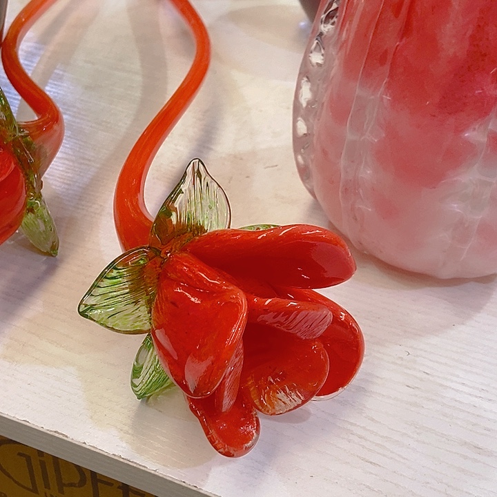 无铅玻璃琉璃花高45口9