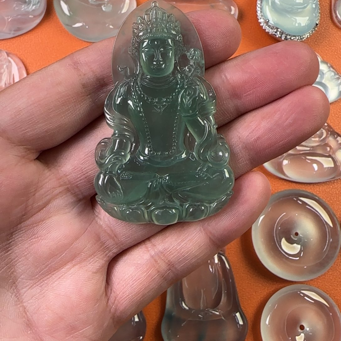 定制翡翠未镶嵌天然