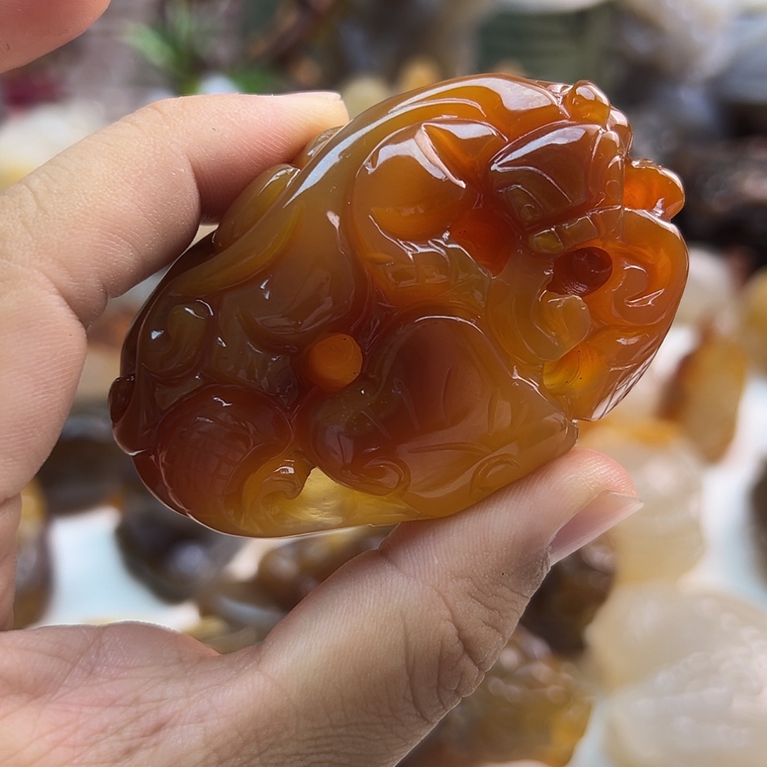 玛瑙/玉髓未镶嵌颈饰