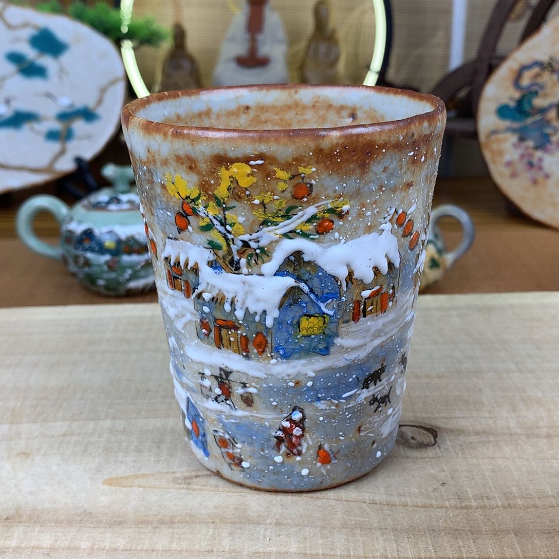 杯星**雨景德镇陶瓷手作