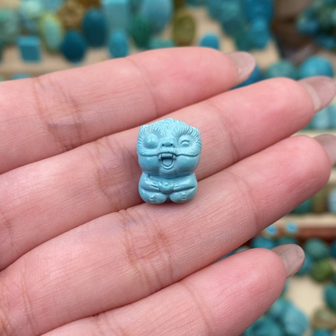 绿松石珠宝奇石未镶嵌