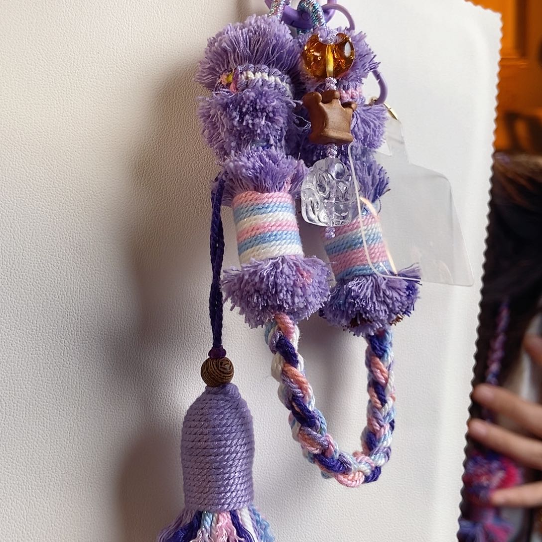 颈饰未镶嵌水晶天然白水晶原创手工挂件