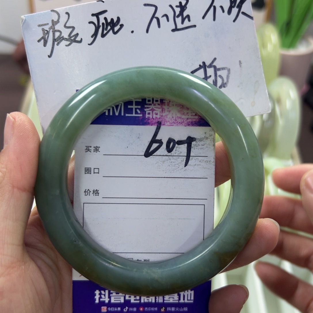 蛇纹石玉手镯未镶嵌51