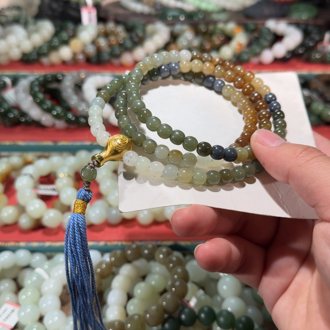 和田玉未镶嵌手链多样性发货拍一发一