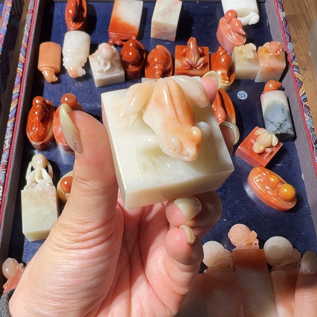 寿山石随机批发一个