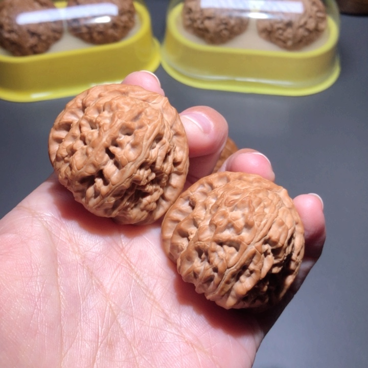 文玩核桃把件39白狮子