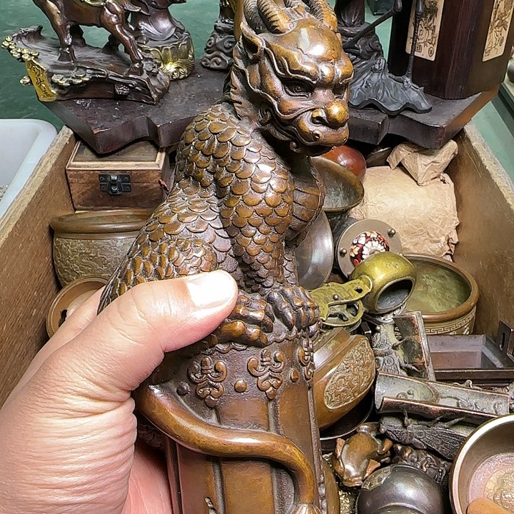 铜器办公室茶室摆件