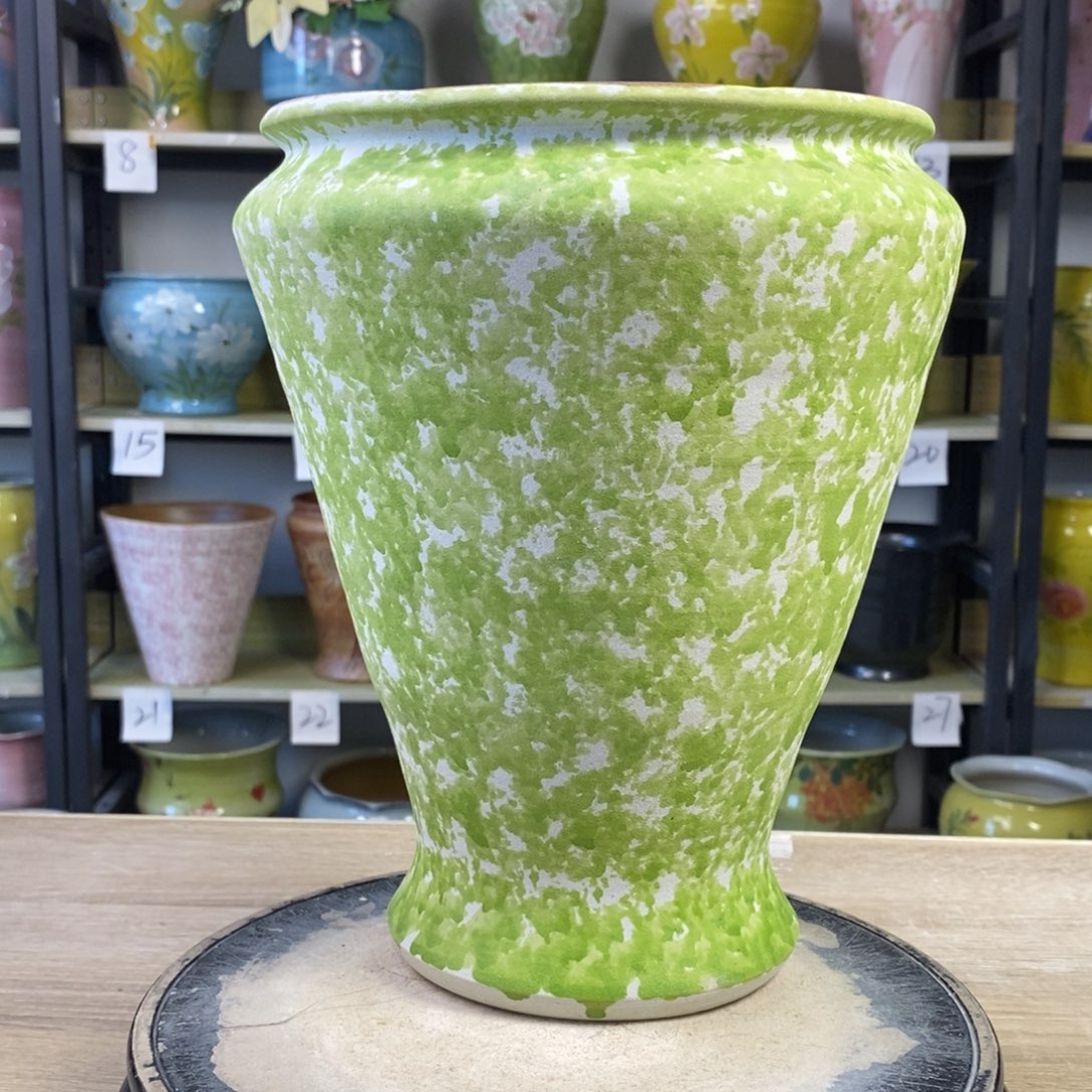 景德镇手工手绘陶瓷花盆