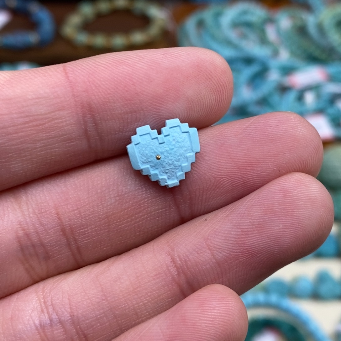 绿松石未镶嵌配饰