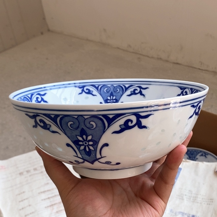 碗景德镇高温细白瓷餐具
