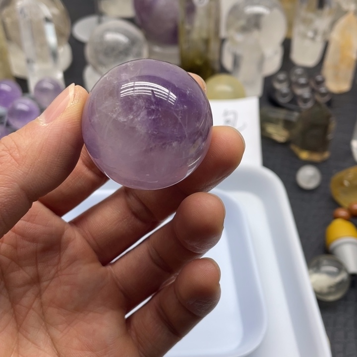 水晶67未镶嵌因**你紫水晶