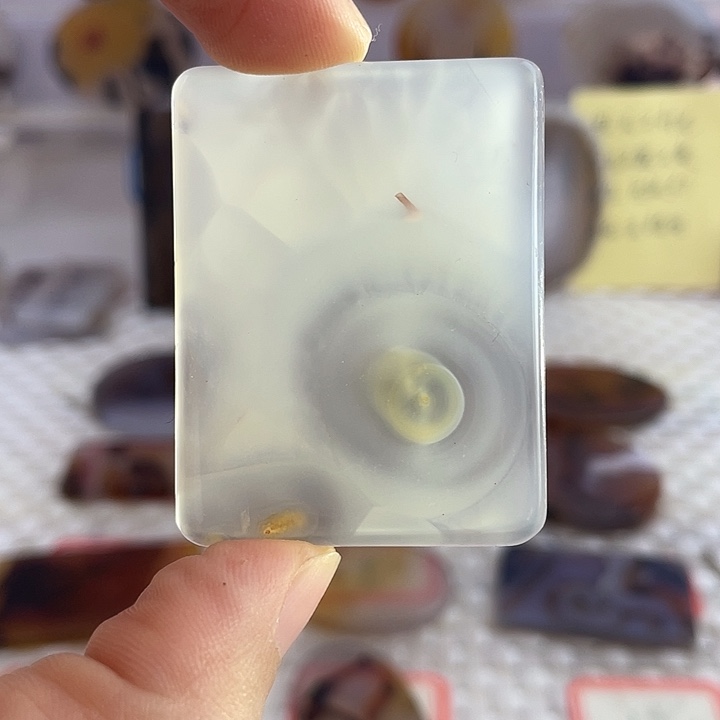 玛瑙/玉髓合金颈饰