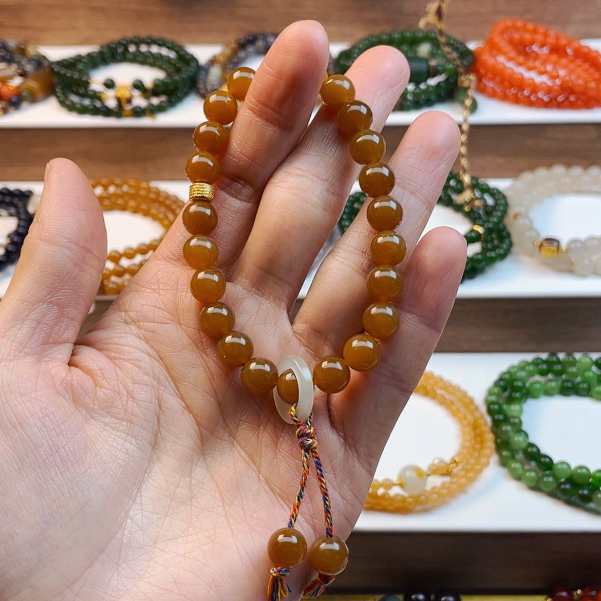 【闪购商品】和田玉手串未镶嵌