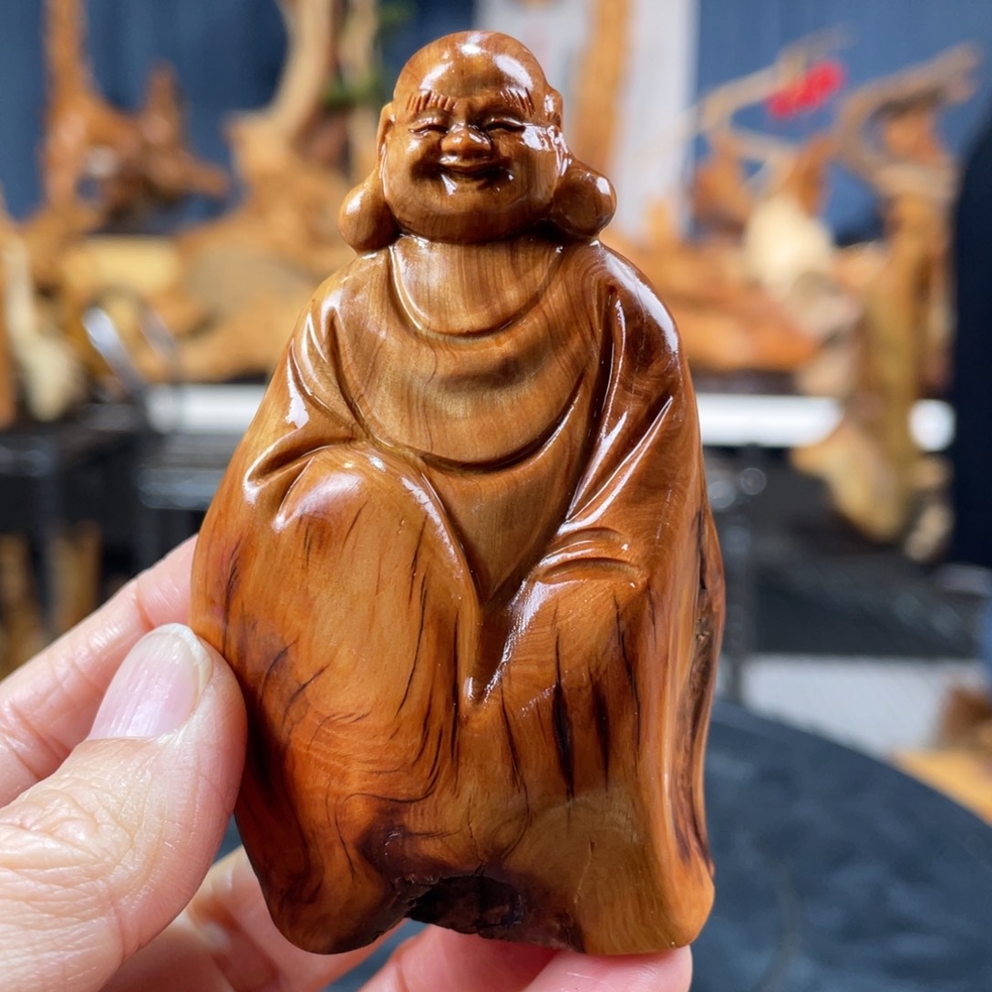 柏木（崖柏）手把件