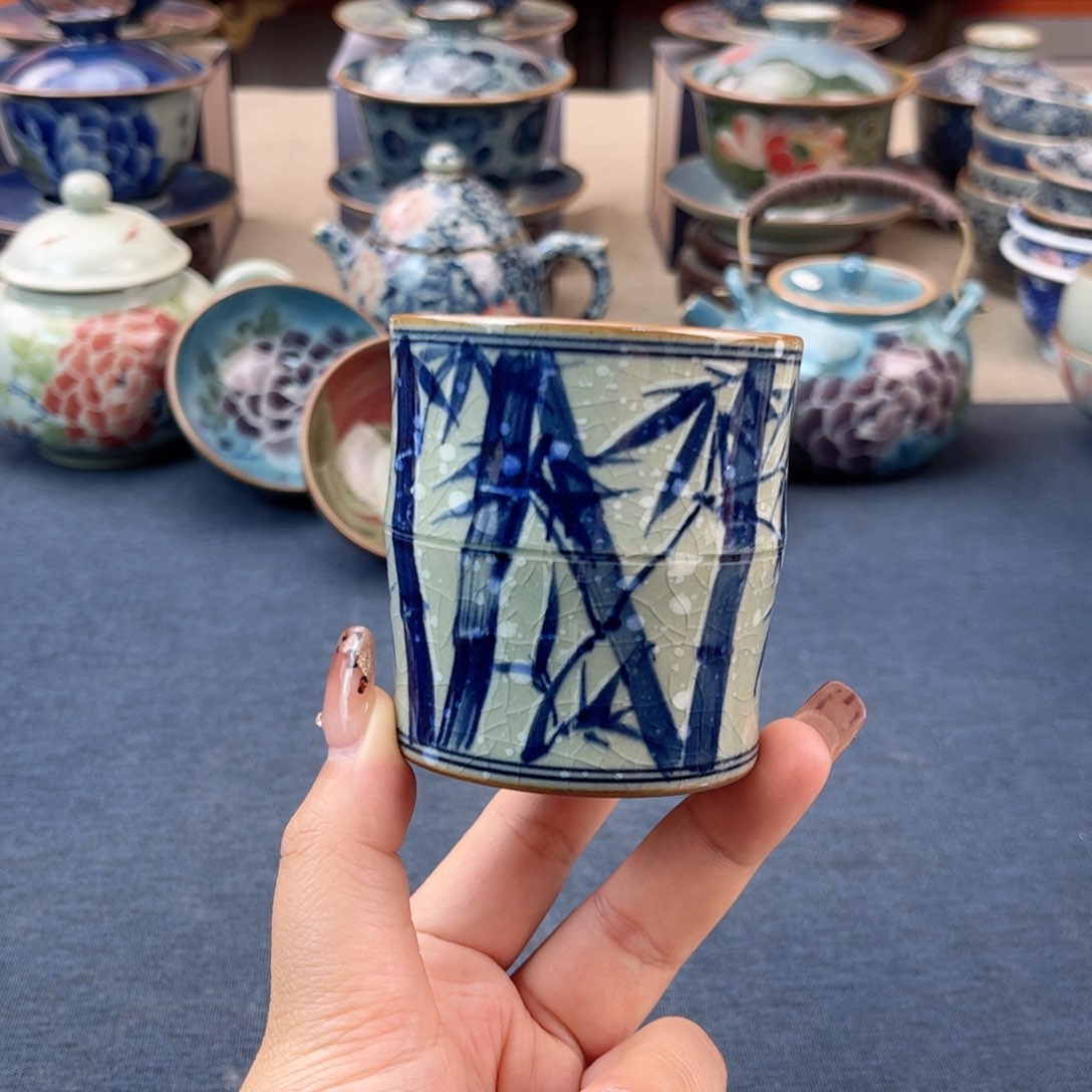 杯景德镇陶瓷杯子