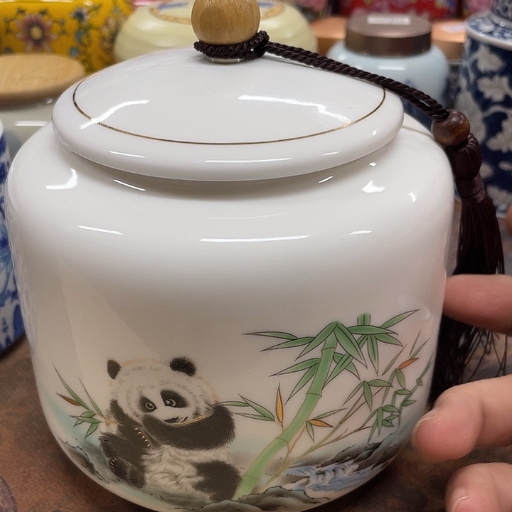 陶瓷罐密封罐茶叶罐储物罐