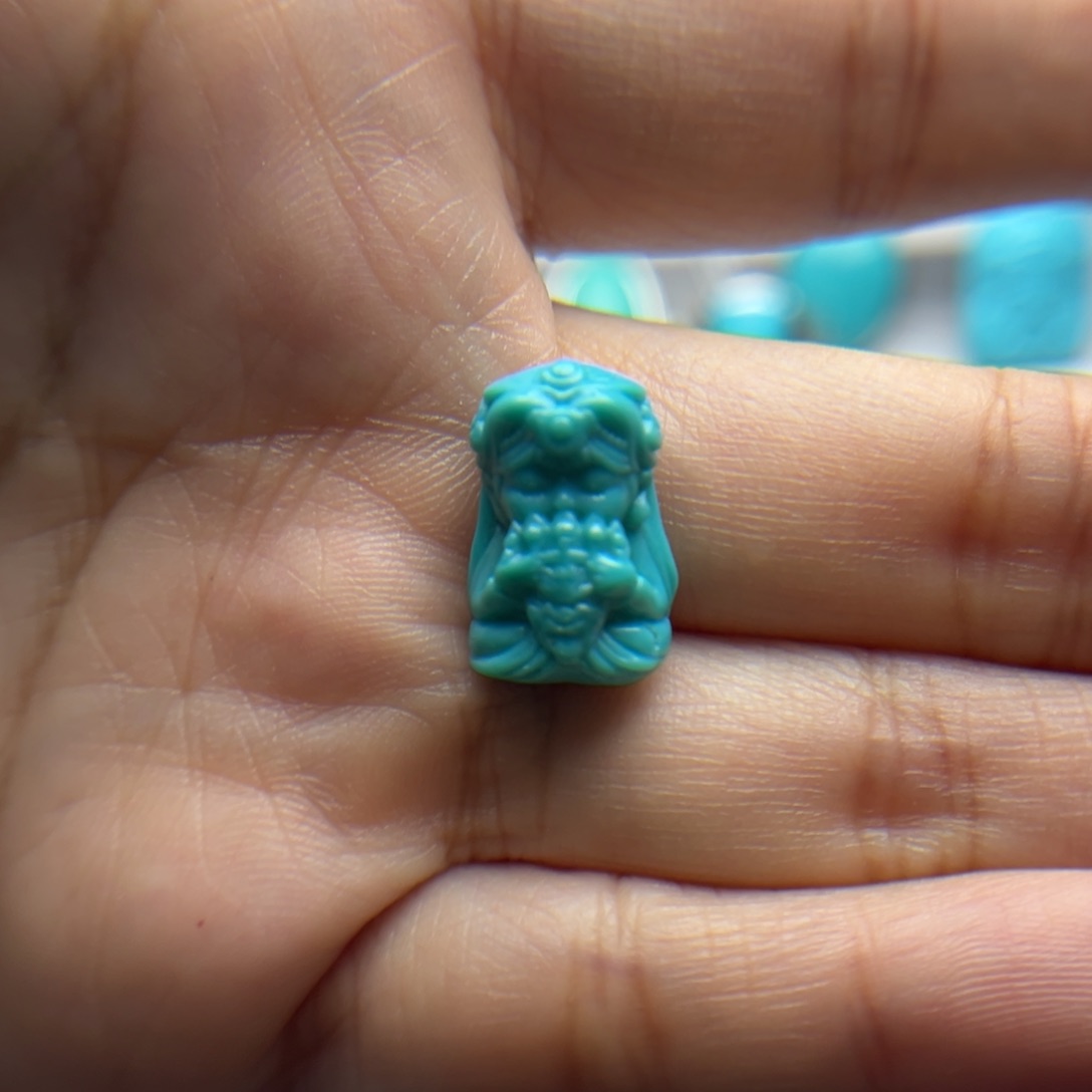 绿松石雕刻未镶嵌