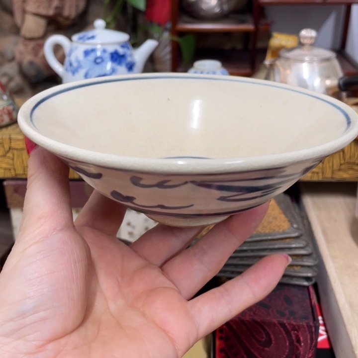 瓷中古艺术品摆件