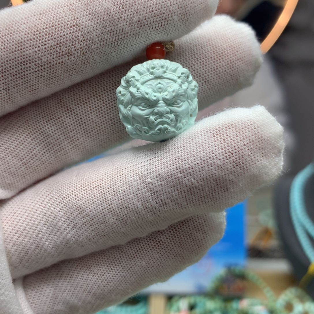 绿松石挂件未镶嵌