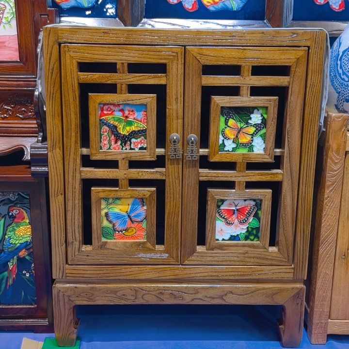 加大款瓷板画艺术作品孤品经典喜柜子